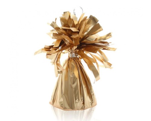 Balonu atsvars - zelta, šampanieša, metalizētas folijas