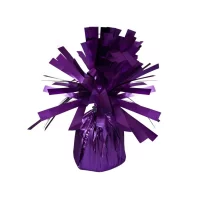 Balonu atsvars - purpura, matētas metalizētas folijas