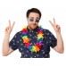 Hawaii ziedu virtene maxi tropiskā