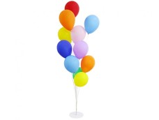 Plastmasas statīvs 11 balonu stiprināšanai Plastmasas statīvs 11 balonu stiprināšanai
