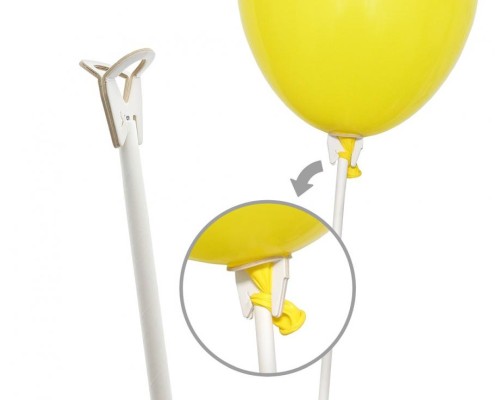 Balonu kociņi, papīra, 100 gab.