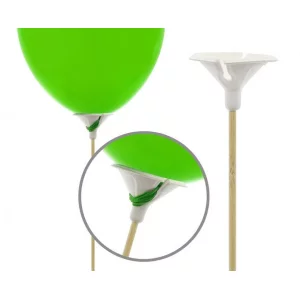 Balonu kociņi, papīra/bambusa, 10 gab. Balonu kociņi, papīra/bambusa, 10 gab.