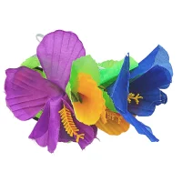 Hawaii sprādze, trīskrāsu - tumšā