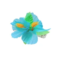 Hawaii sprādze, mini, gaiši zila