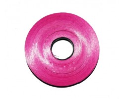 Lentīte rozā, tumši, plastikāta, 10mm (30m)