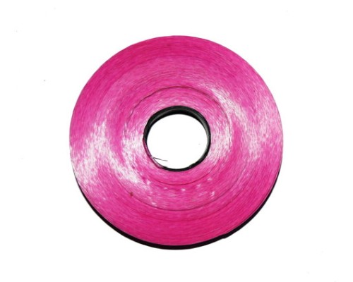 Lentīte rozā, tumši, plastikāta, 10mm (30m)