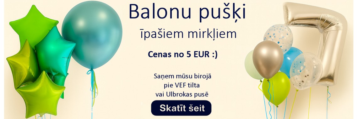 Balonu pušķi