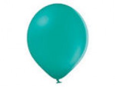 Baloni 29cm, zili,   tirkīza, BELBAL, 100 gab.