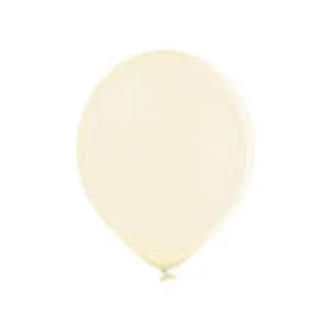 Baloni 26cm,  ziloņkaula, vaniļas, BELBAL, 50 gab.
