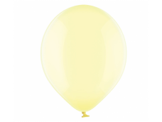 Baloni caurspīdīgi, dzelteni, "ziepju burbuļi", BELBAL, 29cm