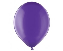 Baloni caurspīdīgi, lillā, purpura, BELBAL, 29cm
