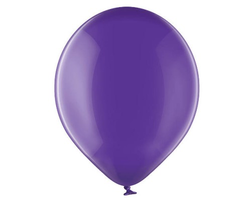 Baloni caurspīdīgi, lillā, purpura, BELBAL, 29cm