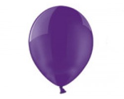 Baloni 29cm, caurspīdīgi, lillā, purpura,, BELBAL, 100 gab.