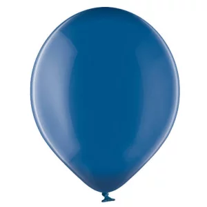 Baloni caurspīdīgi, zili, tumši, BELBAL, 29cm