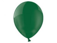 Baloni 29cm, caurspīdīgi, zaļi, BELBAL, 100 gab.