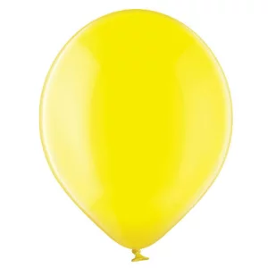 Baloni caurspīdīgi, dzelteni, BELBAL, 29cm Baloni caurspīdīgi, dzelteni, BELBAL, 29cm