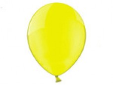 Baloni 29cm, caurspīdīgi, dzelteni, BELBAL, 100 gab.
