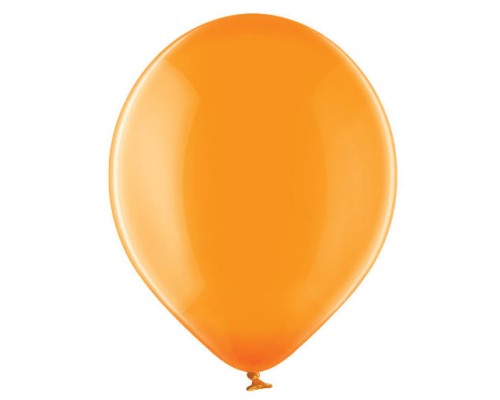 Baloni caurspīdīgi, oranži, BELBAL, 29cm