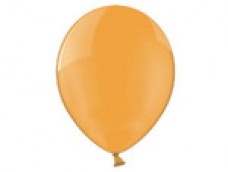 Baloni 29cm, caurspīdīgi, oranži, BELBAL, 100 gab.