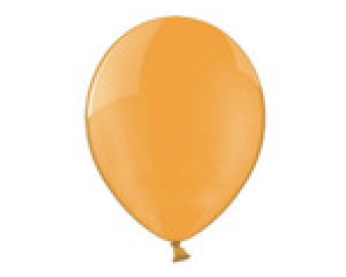 Baloni 29cm, caurspīdīgi, oranži, BELBAL, 100 gab.
