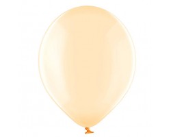 Baloni caurspīdīgi, oranži, "ziepju burbuļi", BELBAL, 29cm