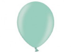 Baloni 29cm, pērļu, zaļi, mint, BELBAL, 100 gab.