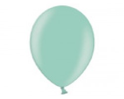 Baloni 29cm, pērļu, zaļi, mint, BELBAL, 100 gab.
