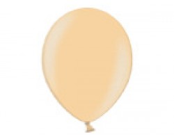 Baloni 29cm, pērļu, oranži, persiku, BELBAL, 100 gab.