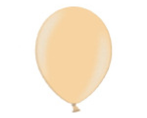 Baloni 29cm, pērļu, oranži, persiku, BELBAL, 100 gab.