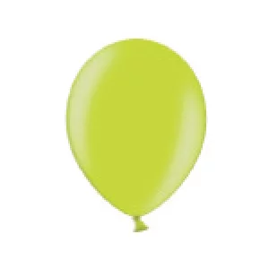 Baloni 29cm, pērļu, zaļi, ābolu, BELBAL, 100 gab.