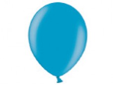Baloni 29cm, pērļu, zili, ciāna, BELBAL, 100 gab.
