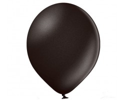 Baloni 29cm, pērļu, melni, BELBAL 100 gab.