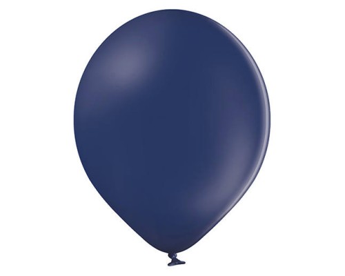 Baloni 29cm, zili, jūras, BELBAL, 100 gab.