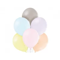 Baloni 29cm, macaroon, mix, BELBAL, 50 gab. Baloni 29cm, macaroon, mix, BELBAL, 50 gab.