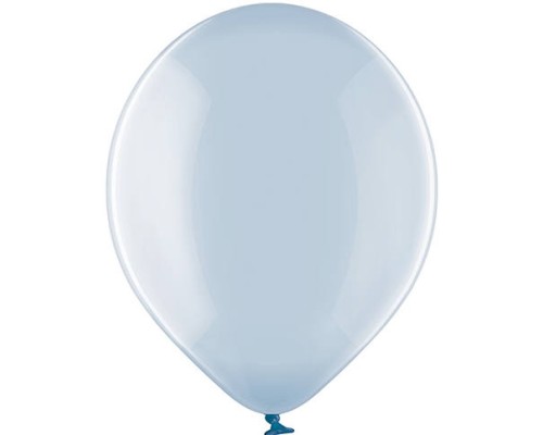 Baloni caurspīdīgi, zili, "ziepju burbuļi", BELBAL, 43 cm