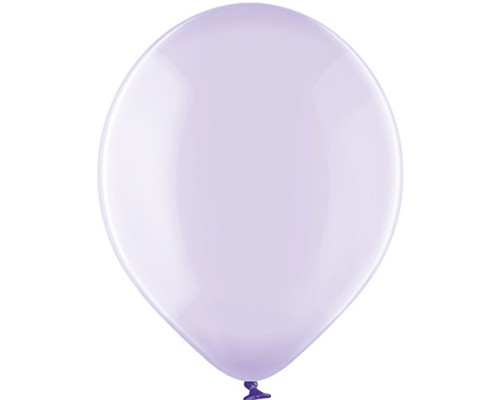 Baloni caurspīdīgi, lavandas, "ziepju burbuļi", BELBAL, 43 cm