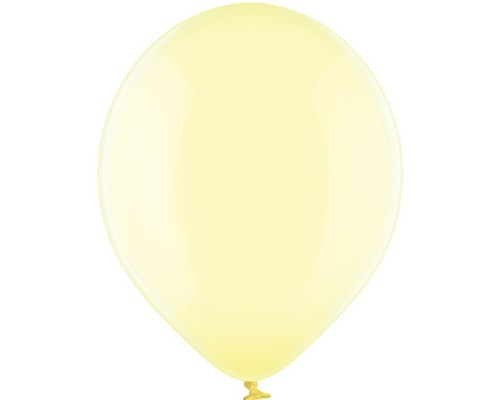 Baloni caurspīdīgi, dzelteni, "ziepju burbuļi", BELBAL, 43 cm