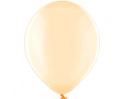 Baloni caurspīdīgi, oranži, "ziepju burbuļi", BELBAL, 43 cm