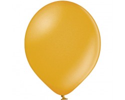Baloni pērļu, zelta, BELBAL, 43 cm