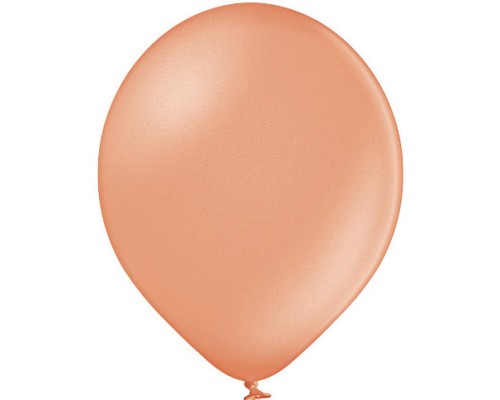 Baloni pērļu, zelta, rozā, BELBAL, 43 cm