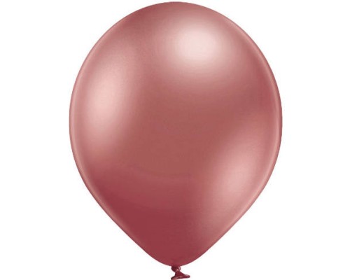 Baloni metāliski, hroma, zelta, rozā, BELBAL, 43 cm