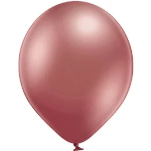 Baloni metāliski, hroma, zelta, rozā, BELBAL, 43 cm