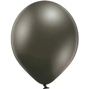 Baloni metāliski, hroma, sudraba, tumši, BELBAL, 43 cm