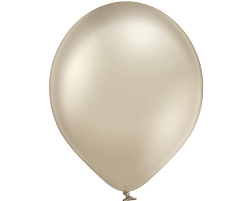 Baloni metāliski, hroma, zelta, mandeļu, BELBAL, 43 cm