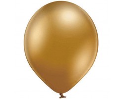 Baloni metāliski, hroma, zelta, BELBAL, 43 cm