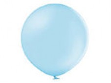 Baloni zili, gaiši, 60cm, BELBAL