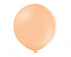 Baloni pērļu, oranži, persiku, 60cm, BELBAL
