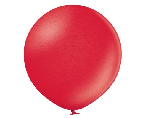 Baloni pērļu, sarkani, ķiršu 60cm, BELBAL