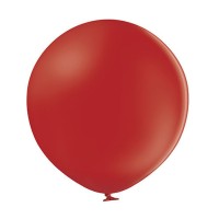 Baloni sarkani, tumši, 60cm, BELBAL