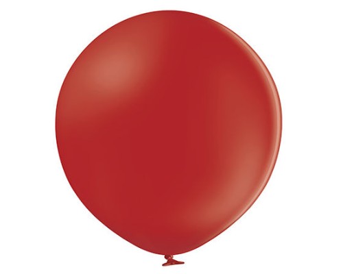 Baloni sarkani, tumši, 60cm, BELBAL